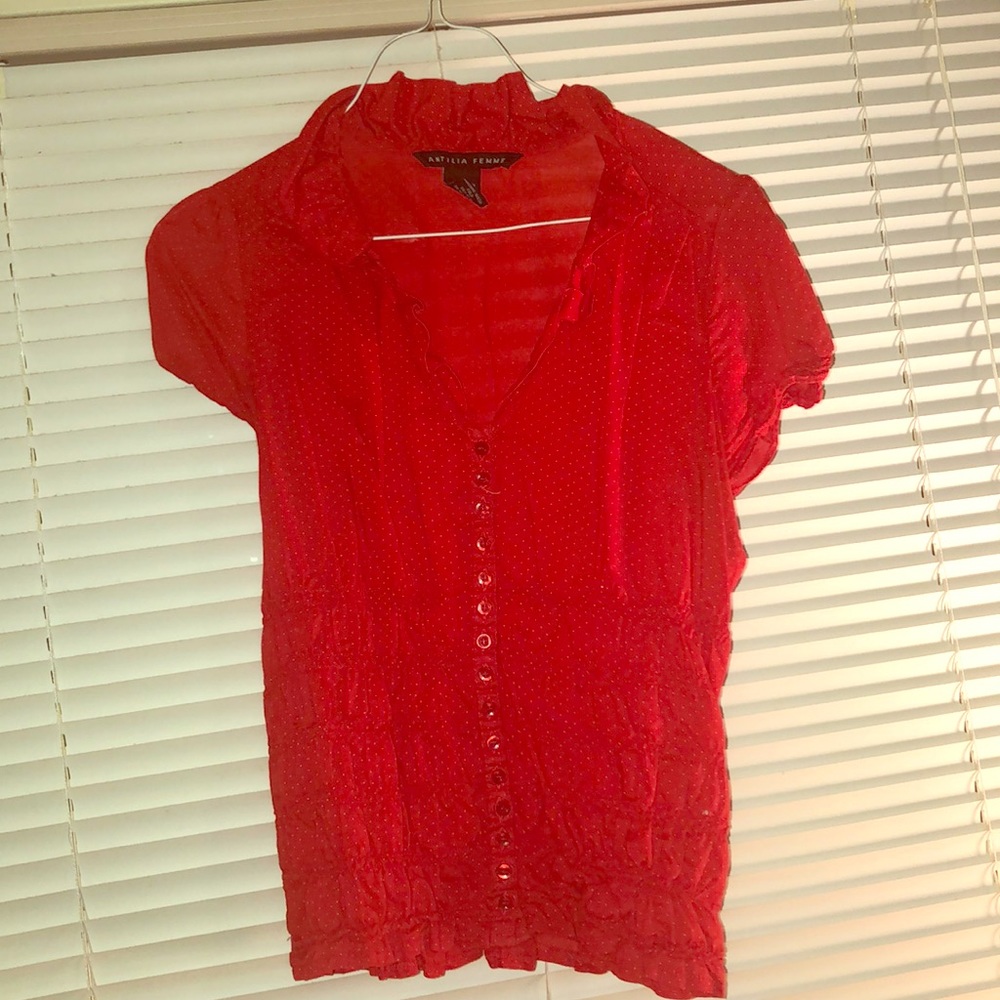 Red shirt